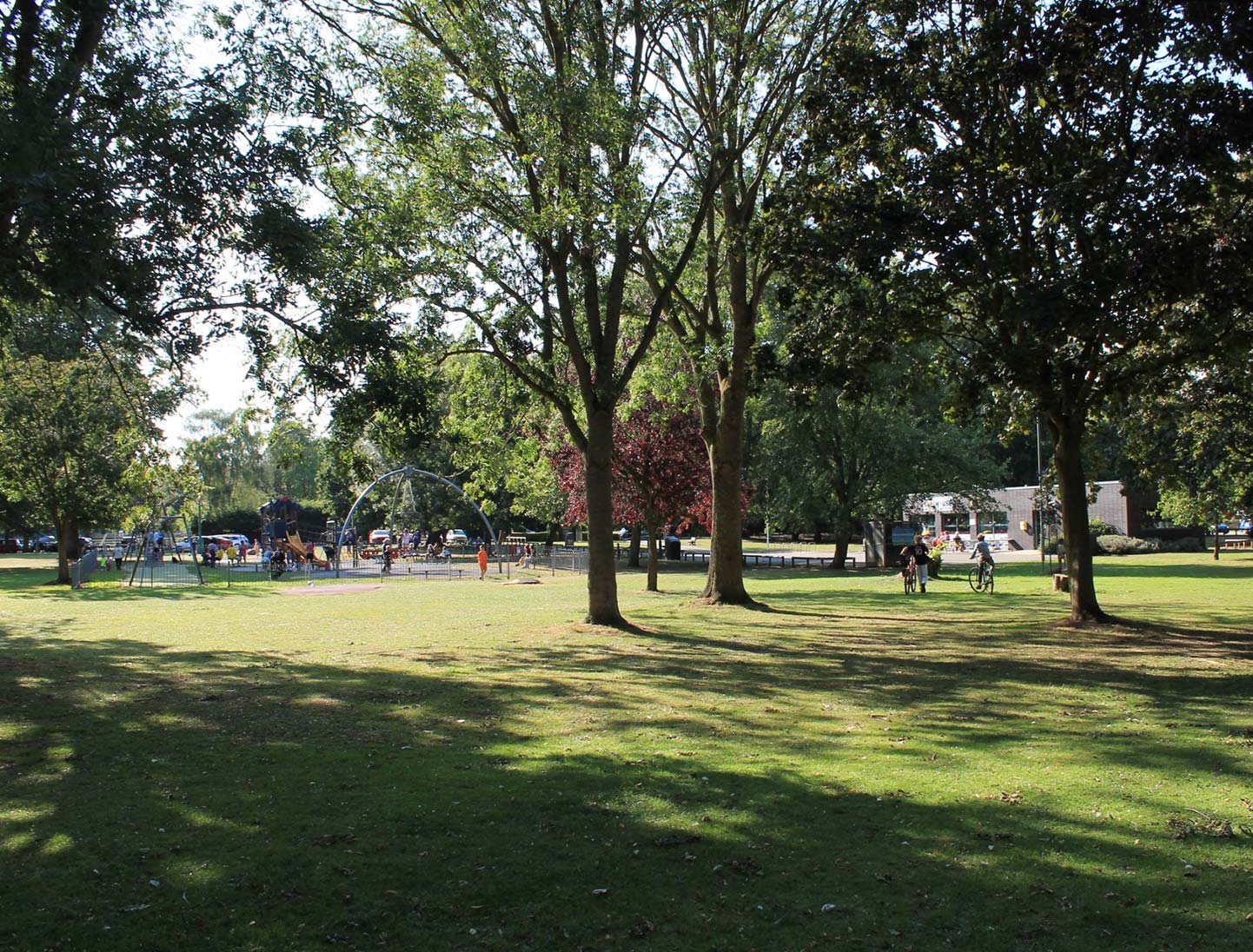 Natural green spaces and drainage areas